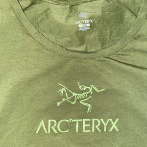 Arc’Teryx Logo Short Sleeve T-Shirt-size Medium